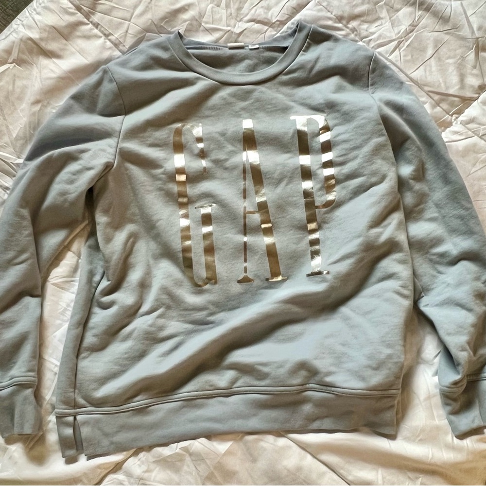 GAP Light Gray Logo Sweatshirt